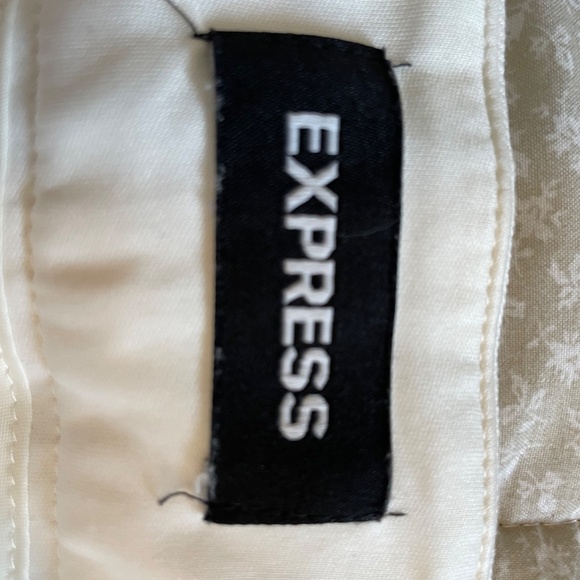 Two Express Shorts, Size 0, NWT and NWOT, Linen and Polyester - Picture 3 of 3